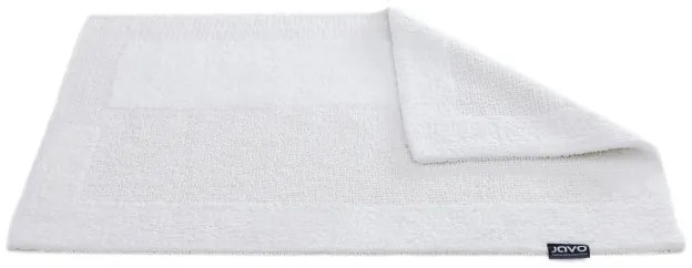 Kúpeľňový koberček Javo Cotton biely