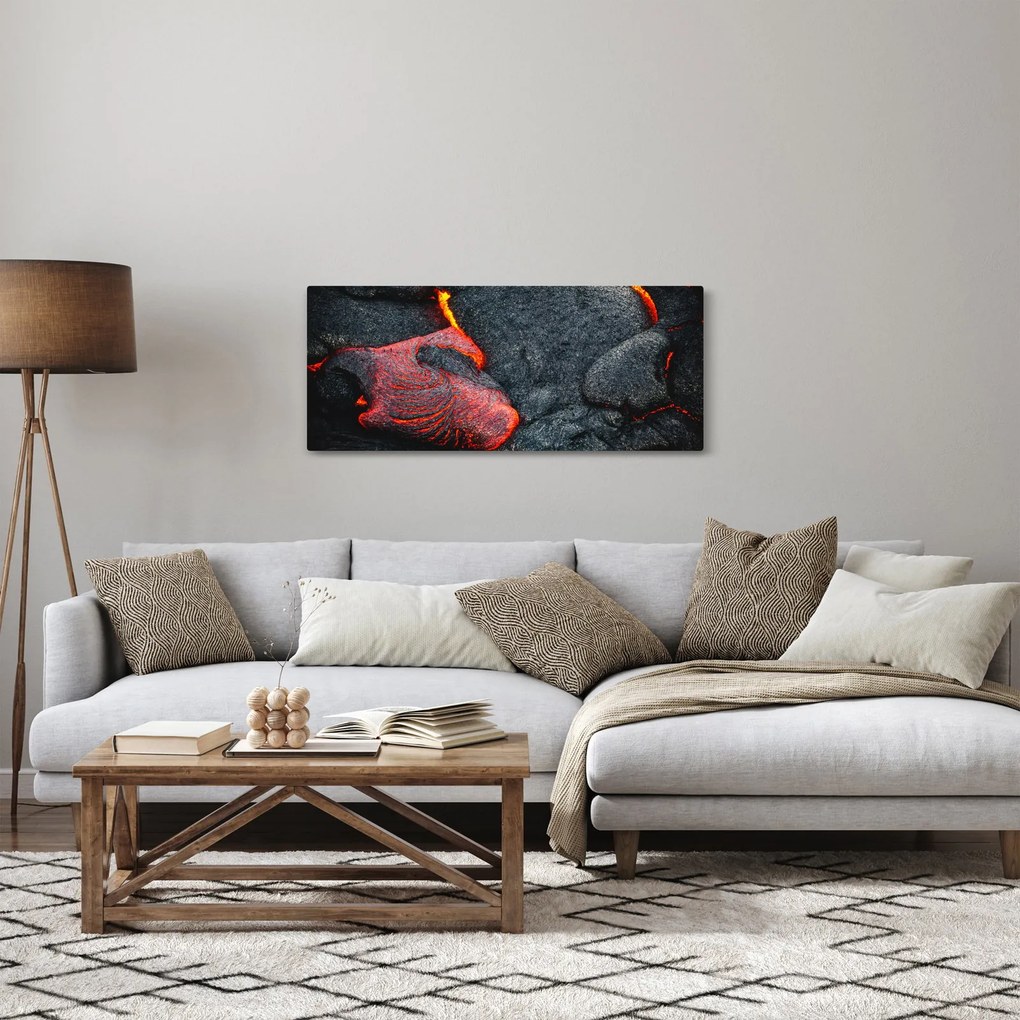 Obraz - Láva (120x50 cm)