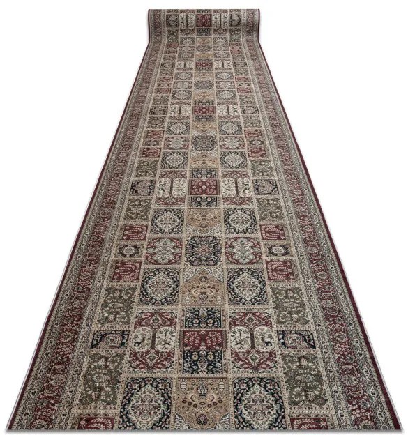 Protišmykový behúň LOTUS CASSETTES 39980 béžový / červený - Výpredaj