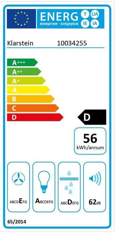 Klarstein Simplica, digestor, 52 cm, vstavaný, 400 m³/h, LED, nehrdzavejúca oceľ