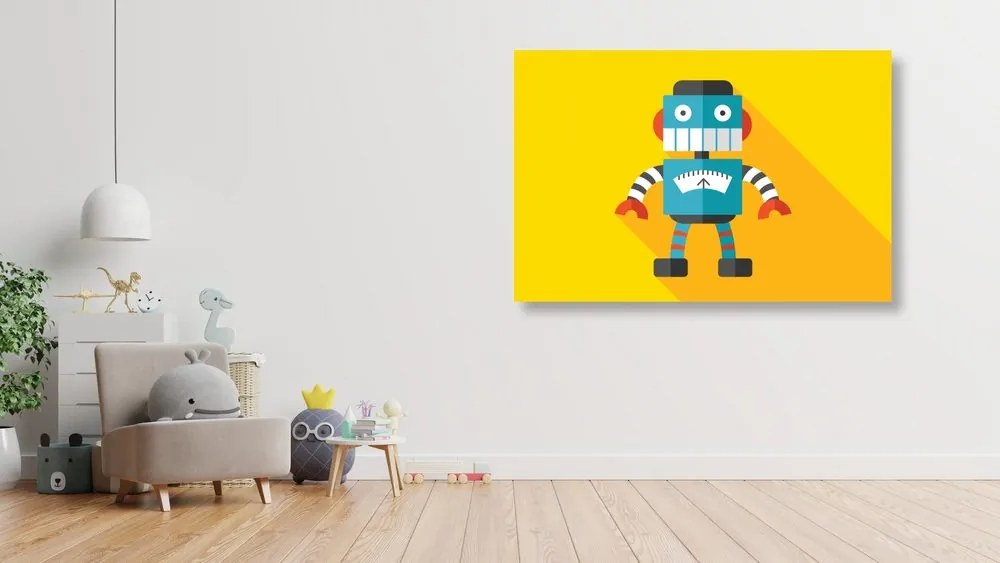 Obraz veselý robot