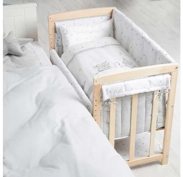 roba Detská postieľka so spacím vakom 4 v 1 + Detská deka, 70 x 100 cm (800010723)