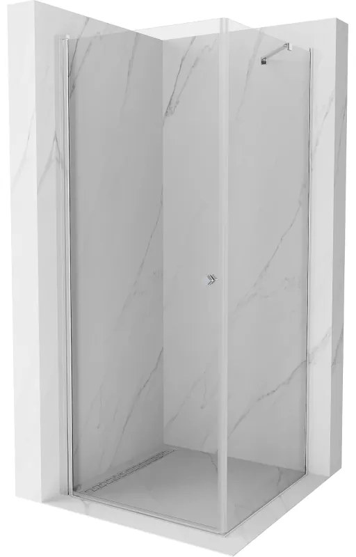 Mexen Pretoria sprchovací kút 90x90cm, 6mm sklo, chrómový profil-číre sklo, 852-090-090-01-00