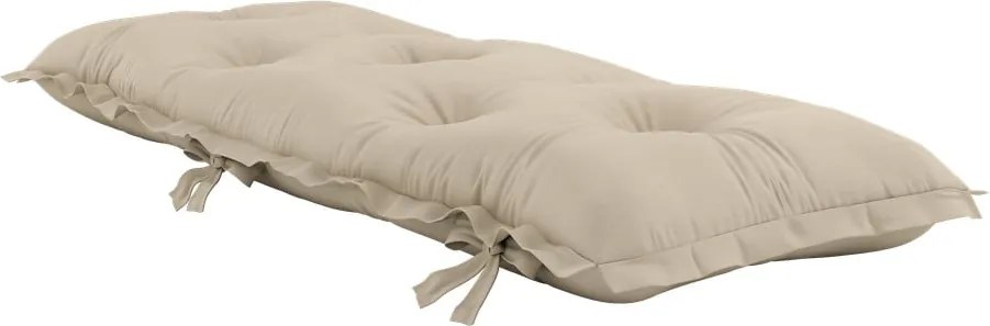 Béžový variabilný futón vhodný do exteriéru Karup Design OUT™ Sit&Sleep Beige