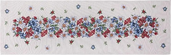 Gobelínový behúň FRÉZIA 140 x 45 cm