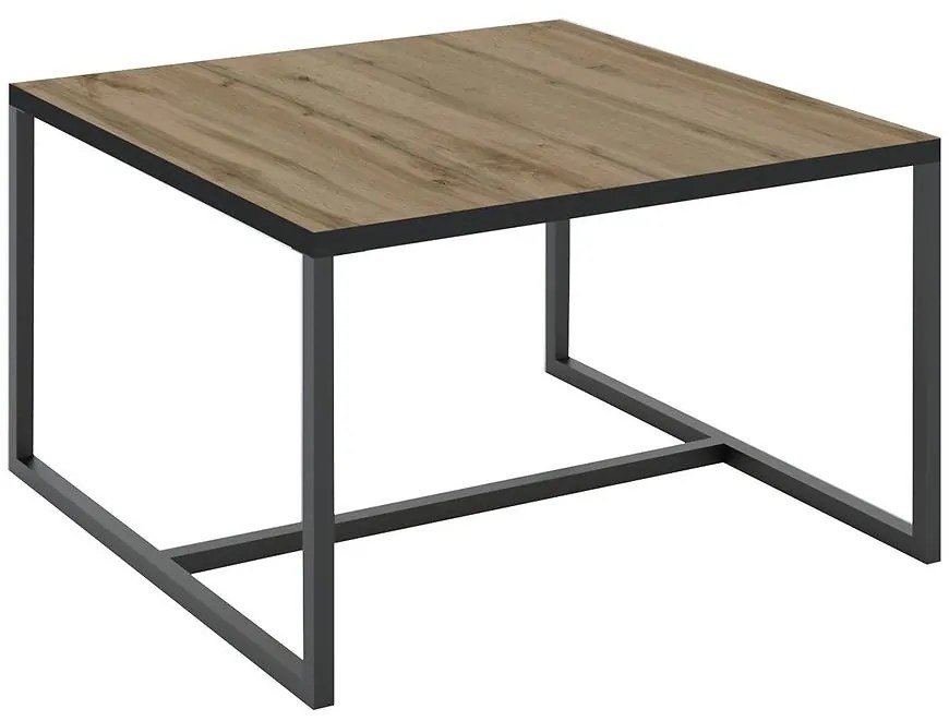 Konferenčný stolík 1 dub wotan/čierna