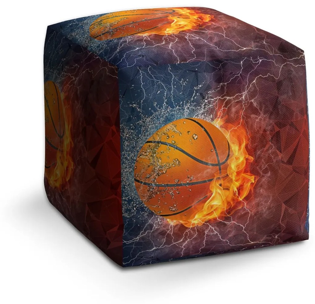 Sablio Taburet Basketbalová lopta: 40x40x40 cm
