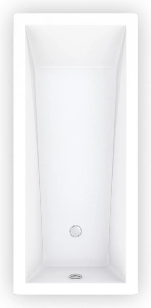 Roth Obdĺžniková akrylátová vaňa KUBIC NEO ROTH-Variant: rozmery: 170x75 cm - (KUBIC NEO 170x75 - 9330000)