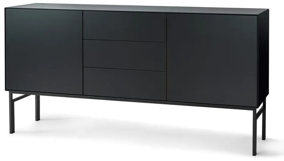 Čierna nízka komoda 180x89 cm Edge by Hammel - Hammel Furniture