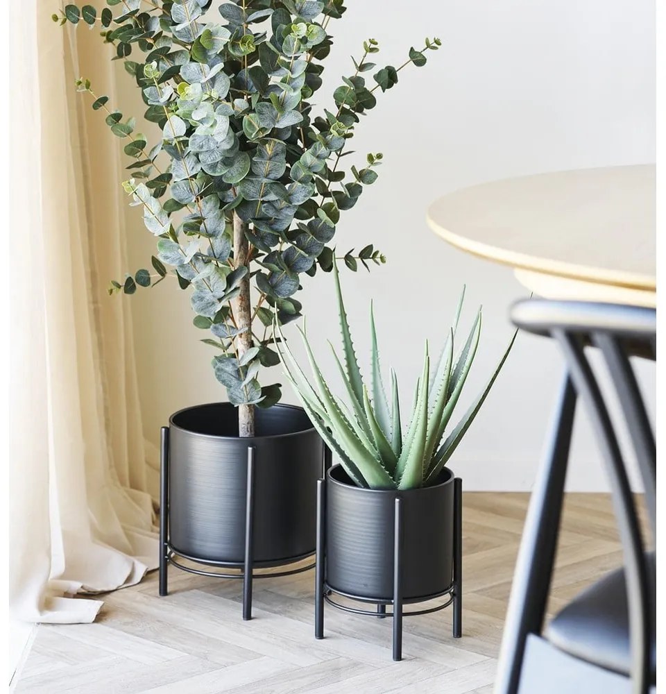 Kovové obaly na kvetináče v súprave 2 ks ø 25 cm Svarta – House Nordic