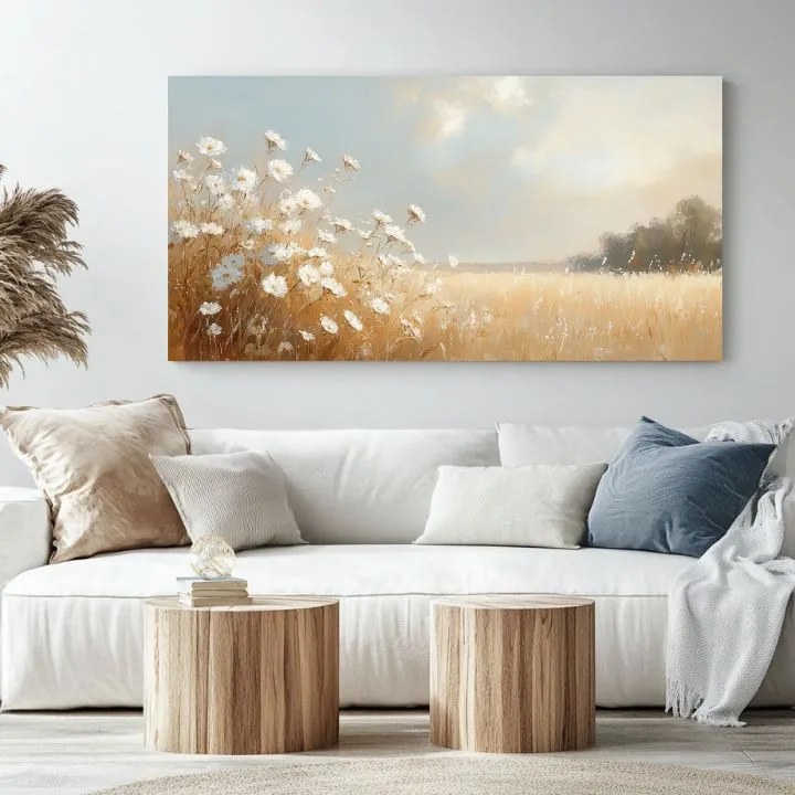 Obraz jemnosť letného rána | 100% originál domaľovaný akrylom