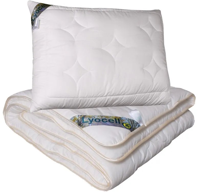 2G Lipov Súprava Lyocell-Tencel / bavlna odľahčená - 220x200 / 2x70x90 cm