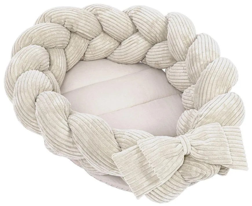 Béžové hniezdočko pre bábätko 47x70 cm – Meowbaby