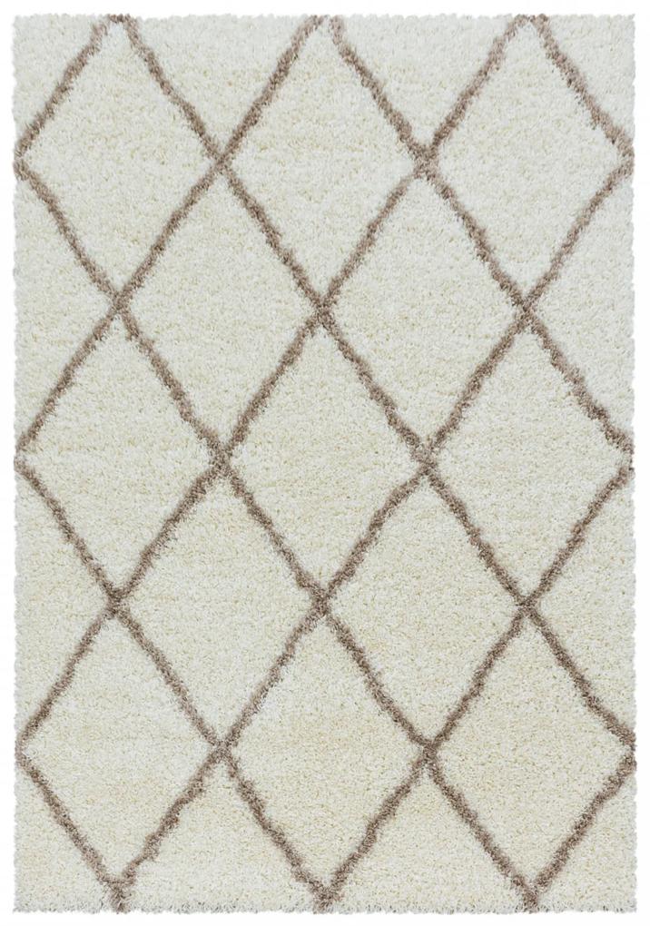 Ayyildiz koberce Kusový koberec Alvor Shaggy 3401 cream - 160x230 cm