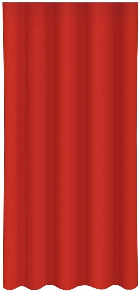 Dekorstudio Jednofarebný záves červený ZMA66 Rozmer závesu: 160x250cm