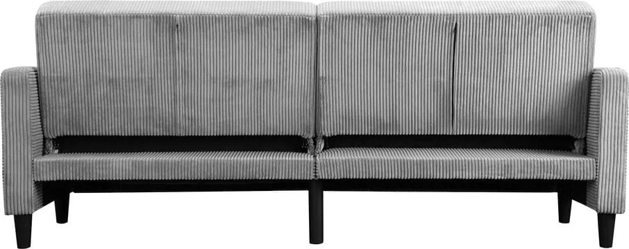 Svetlosivá menčestrová rozkladacia pohovka 82 cm Hartford – Støraa