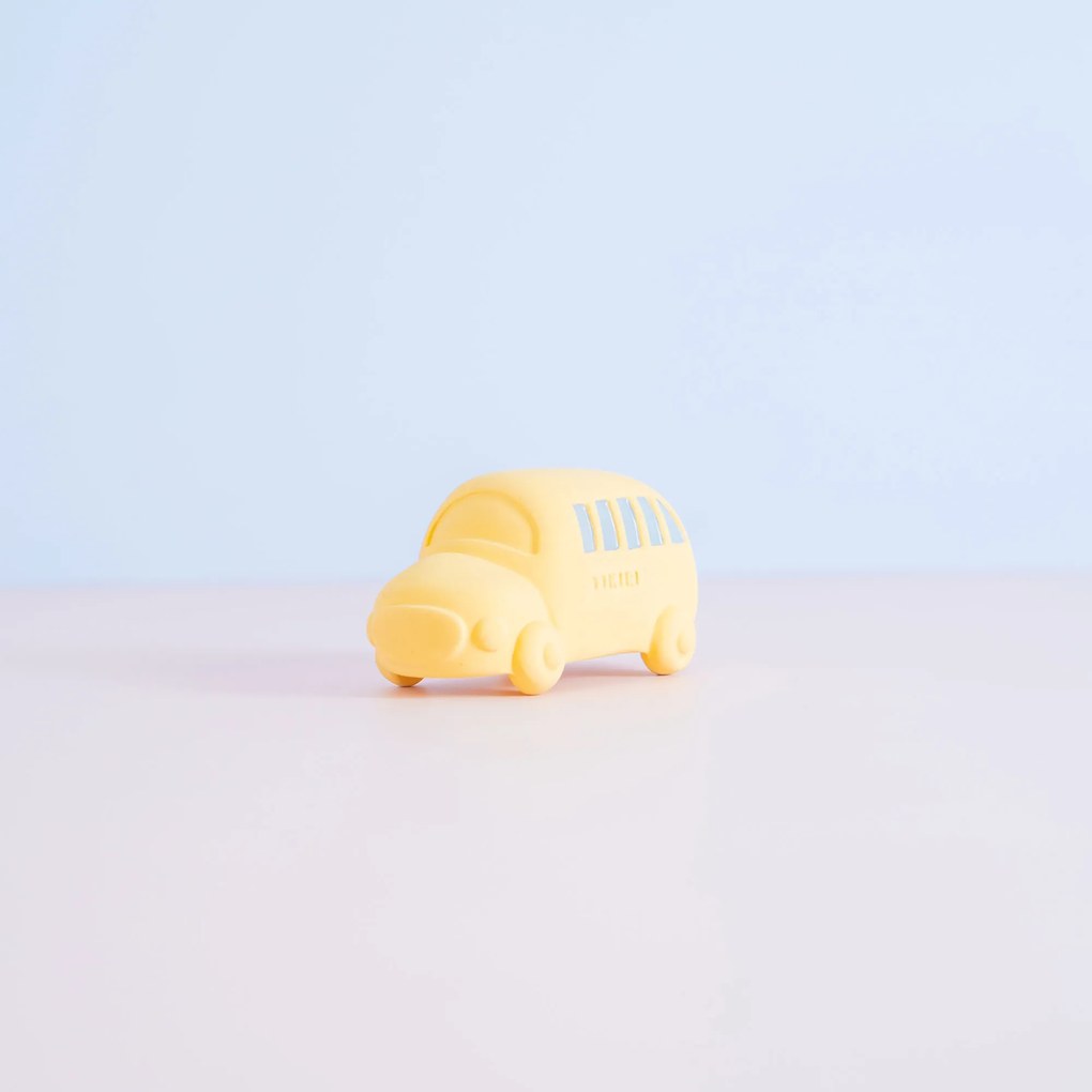 Tikiri hryzadielko a hrkálka z prírodnej gumy Autobus