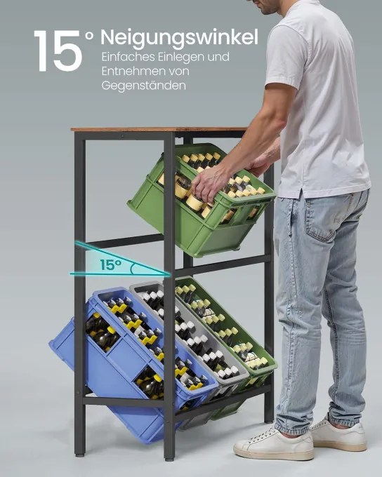 Regál na prepravky BSC363K01