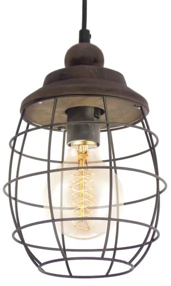 Eglo 49219 - Luster BAMPTON 1xE27/60W/230V