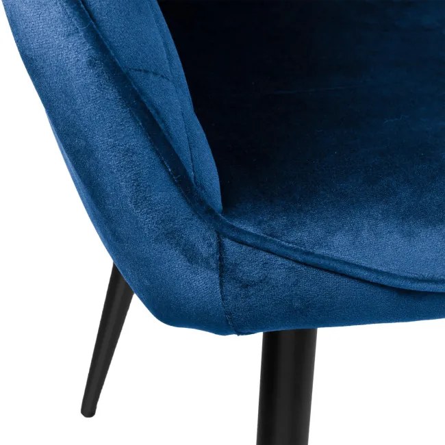 Jedálenská stolička HAVANA VELVET granátová