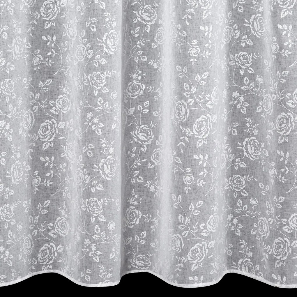 ZÁVES NA KRÚŽKOCH HOLLY 140X250 CM KVETY