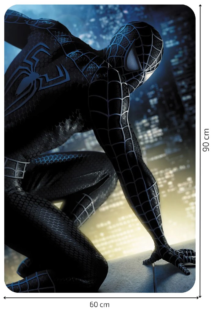 Textilná nálepka na stenu "Spiderman"