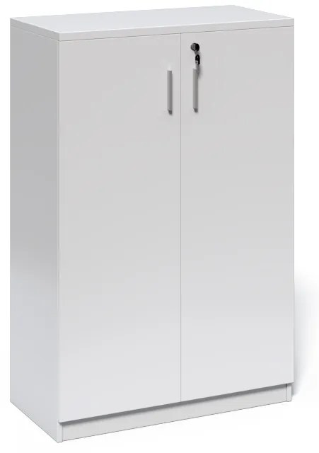 Kancelárska skrinka Houseland Prime Air 03 80 cm biela