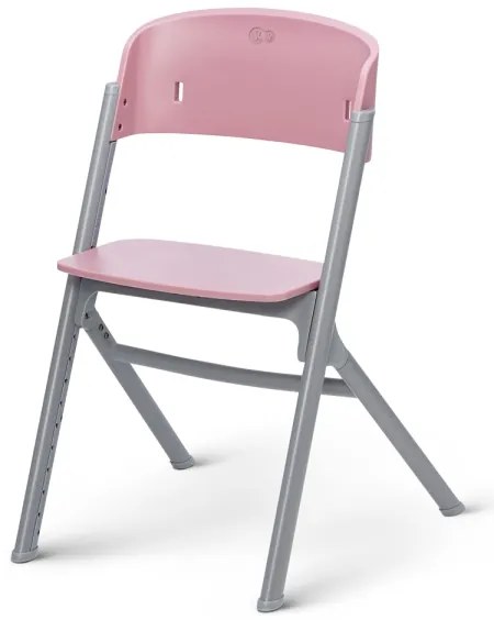 KINDERKRAFT SELECT-Detská jedálenská stolička LIVY Premium Aster pink + ležadlo CALMEE