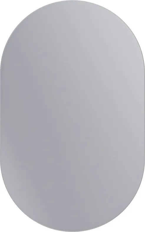 Erga Oval, oválne zrkadlo 50x80cm, ERG-V01-OVAL-5080-CL