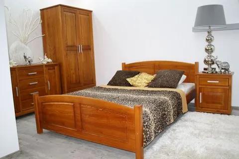 OVN posteľ ZYTA dub 120x200cm+rošt