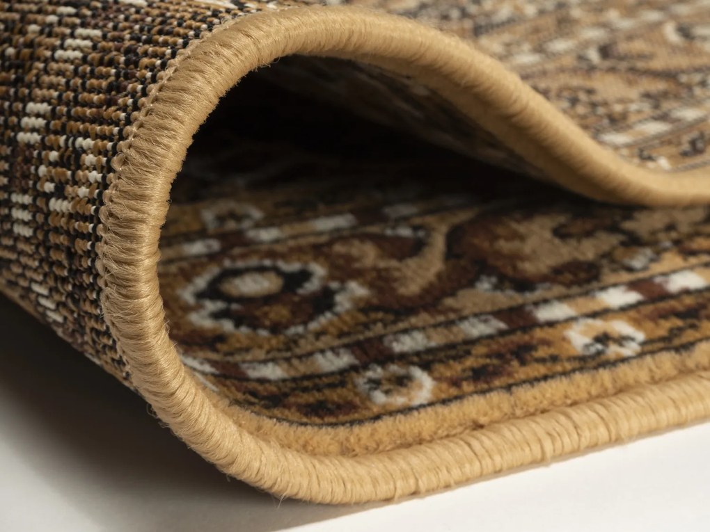 Alfa Carpets Behúň na mieru TEHERAN T-102 beige - šíre 100 cm