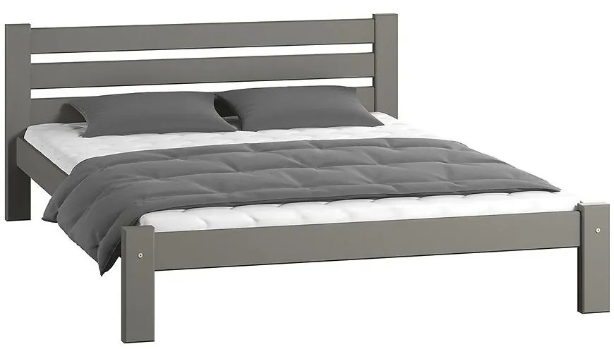 Posteľ  Adek 160 sivá