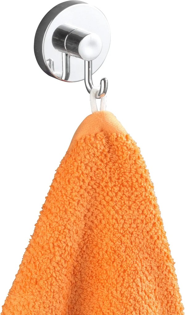 WENKO Háčik 2 ks BEZ VŔTANIA VacuumLoc chrómový