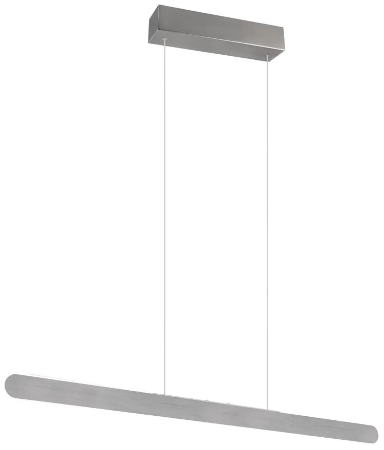 Svetlosivé LED závesné svietidlo Helios – Trio