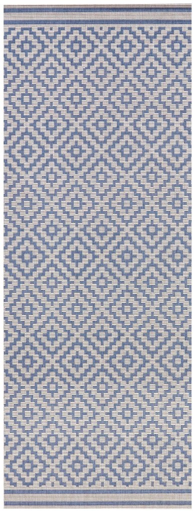 Kusový koberec Meadow 102464 – na von aj na doma, 140x200, modrá, chodba / predsieň, Hanse Home