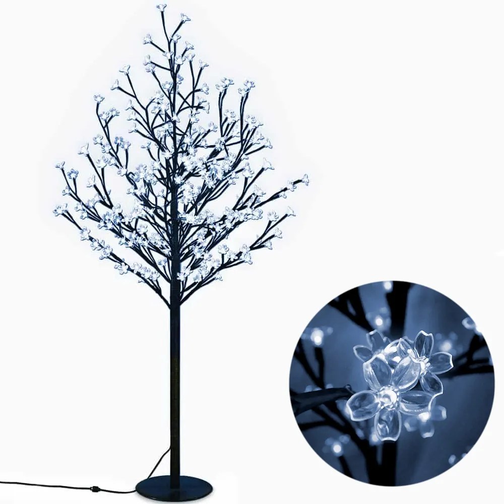 Monzana Svietiaci strom ČEREŠŇA do interiéru aj exteriéru, 180cm, modrá