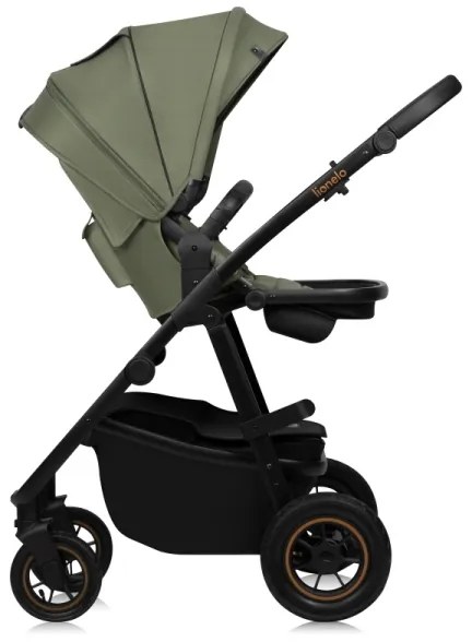 Lionelo - Kombinovaný kočík 2v1 AMBER PLUS Zelený les