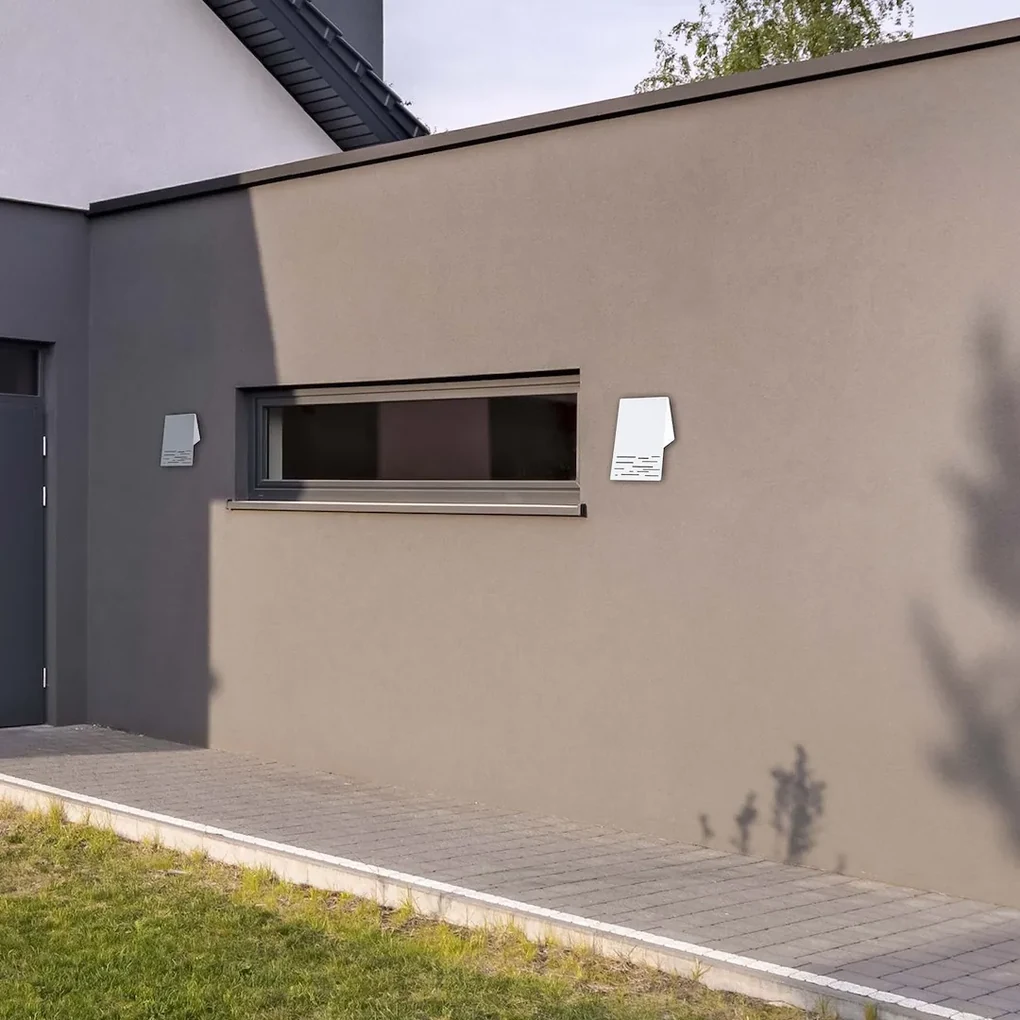Exteriérové nástenné LED svietidlo Line, 1x LED 10w, biele
