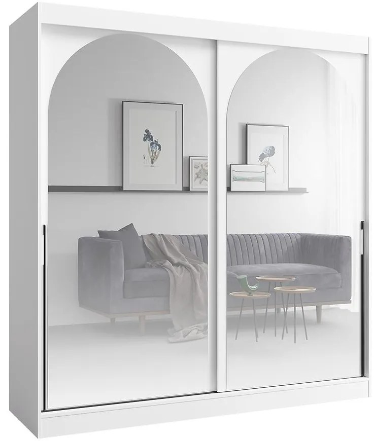 Skriňa 2d Modin 200 Biela