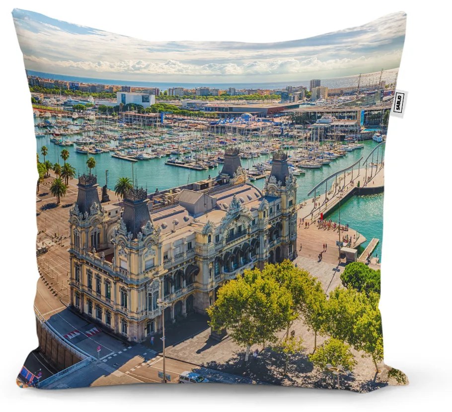Sablio Vankúš Barcelona Prístav - 60x60 cm