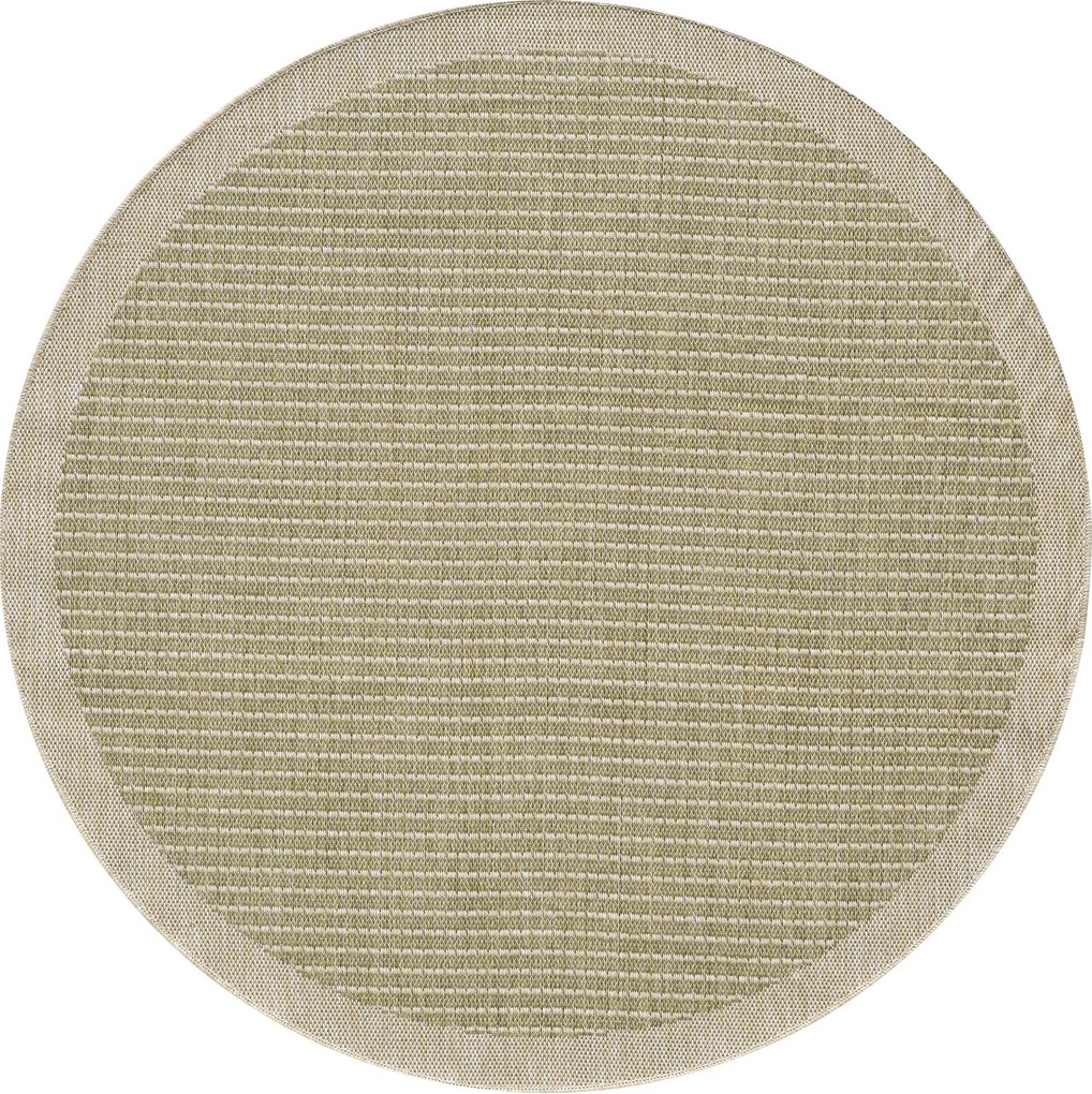 Kusový koberec Giza 1410 Green kruh, 120x120 (priemer) kruh, zelená, chodba / predsieň, Ayyildiz