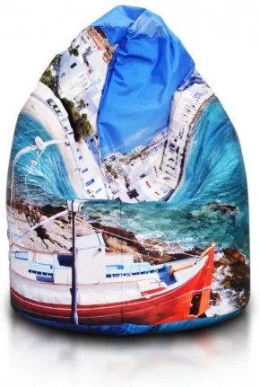 Ecopuf Sedací vak ECOPUF - SAKO modern polyester DG13