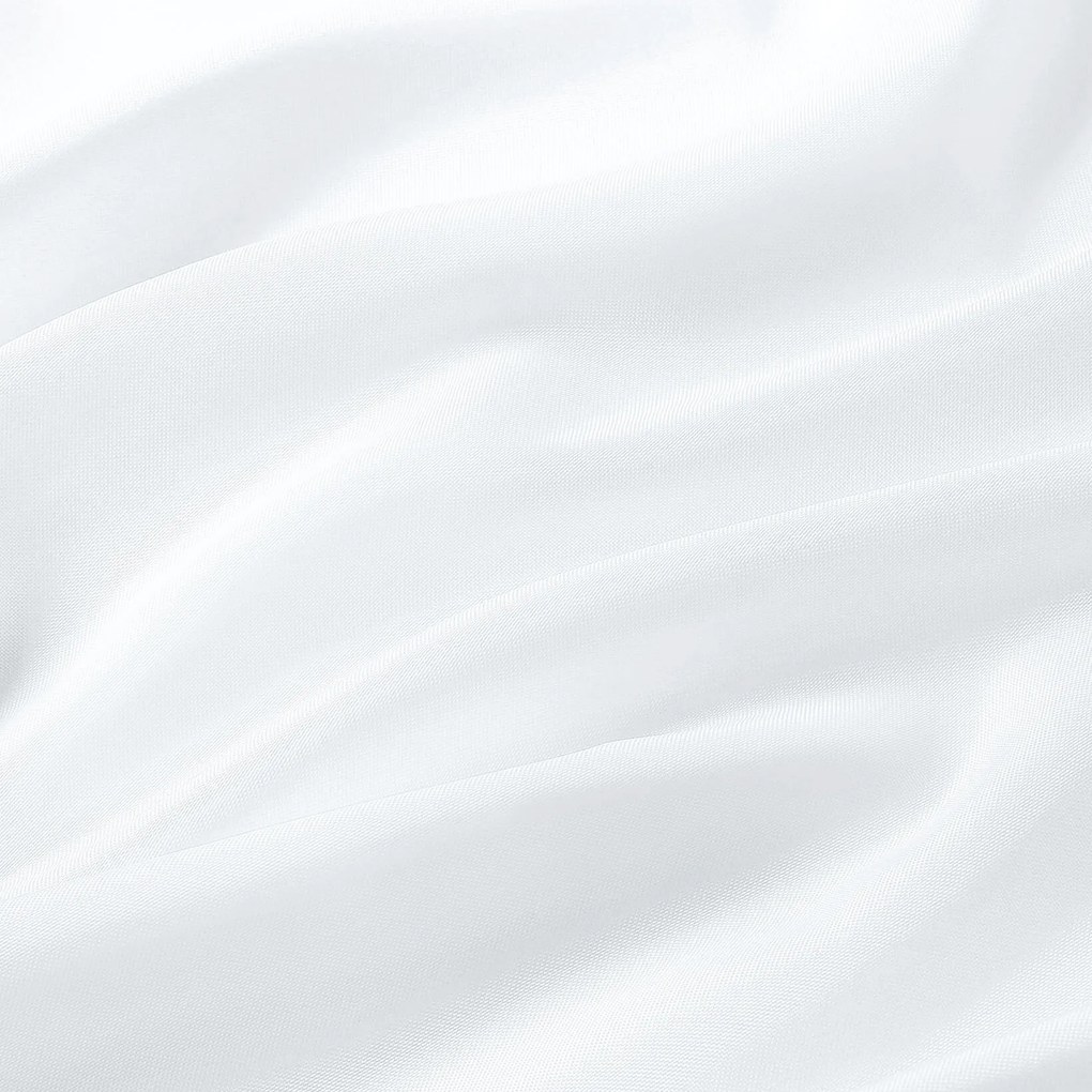 Goldea dekoračný záves luca - biely 240x150 cm
