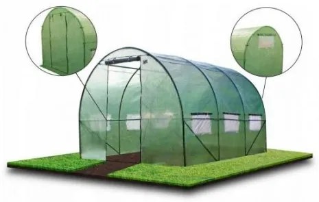 Záhradný fóliovník 3,5m x 2m x 2m GARDEN LINE – TUN5576