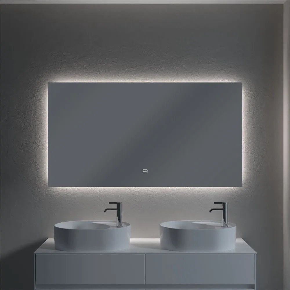 VILLEROY &amp; BOCH More To See Lite zrkadlo s LED osvetlením, 1400 x 24 x 750 mm, A4591400