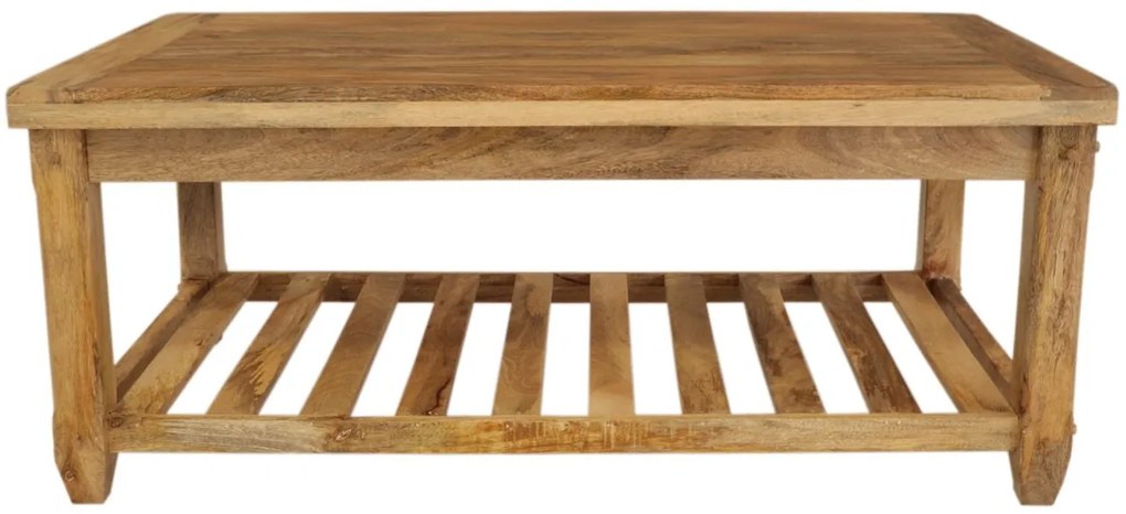 furniture-nabytek.cz - Veľký konferenčný stolík z dreva mango 110x45x60