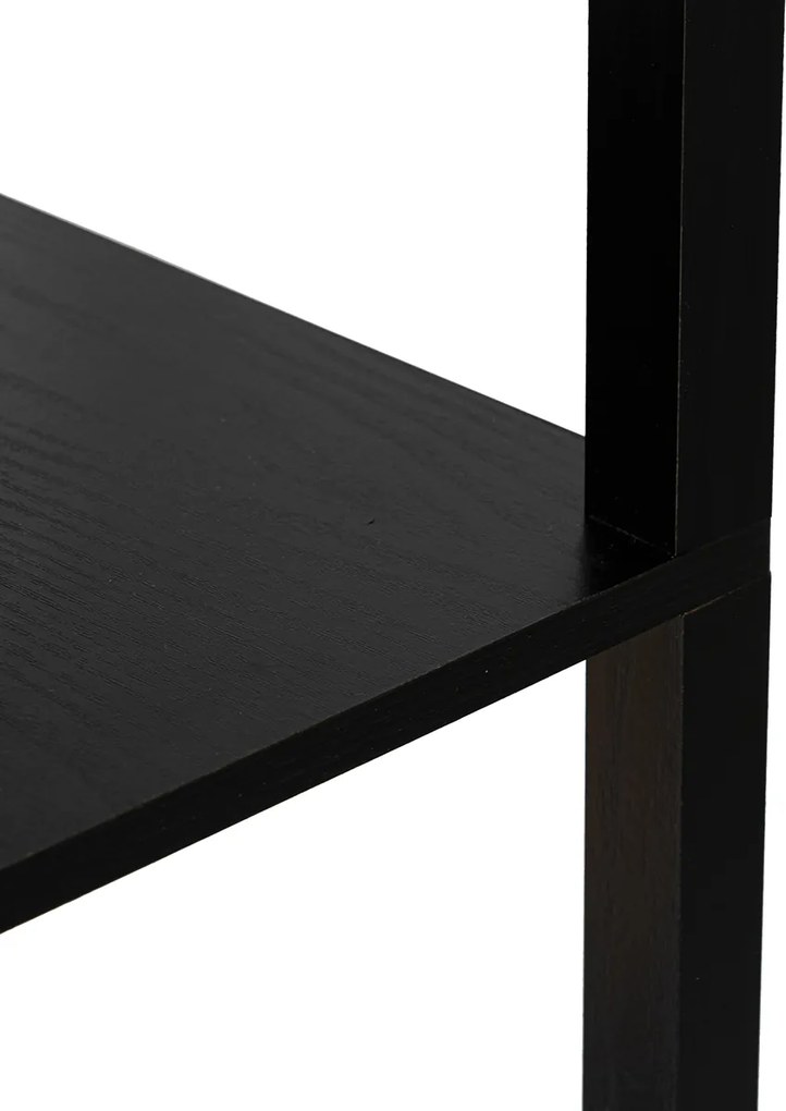 Dizajnová stojaca lampa čierna vrátane LED 3-stupňový stmievač - Tianna