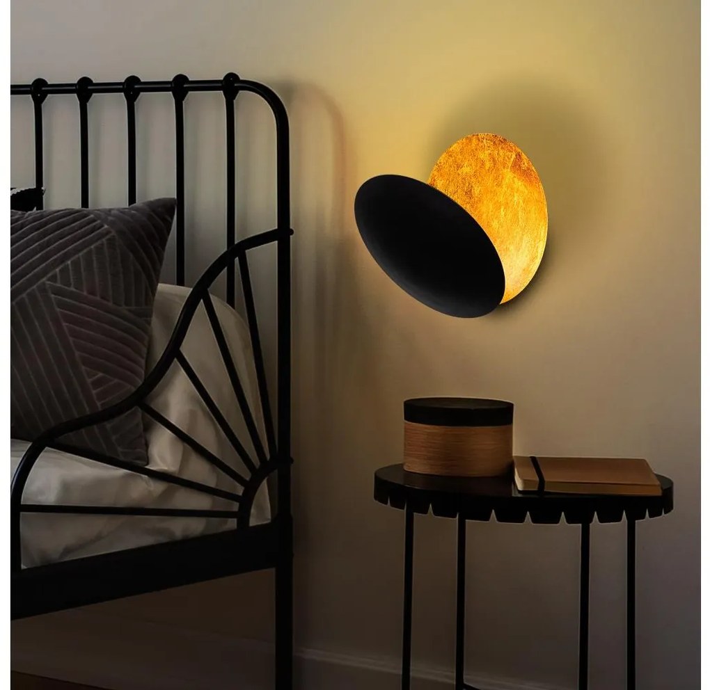 LED Nástenné svietidlo YOSMA LED/5W/230V 3000K čierna/medená