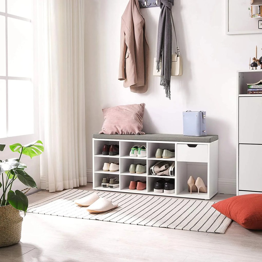 Dekorstudio Skrinka na topánky so sedadlom - LHS24W01