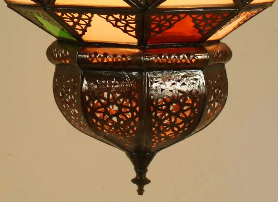 Marocká závesná lampa Alouan